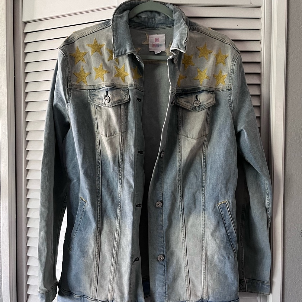 Lularoe Long Jean jacket